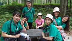 小伙伴徜徉山水間，感受清風(fēng)徐來！